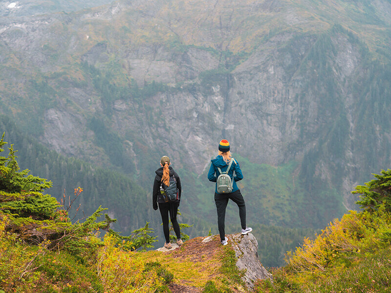 Hiking in Ketchikan at Tongass National Park