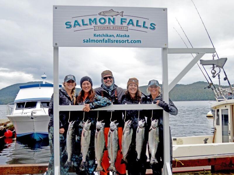 Private Salmon and Halibut combination Fishing in Ketchikan Alaska